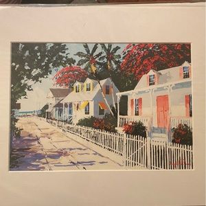 Joseph LaPierre Limited Edition Canvas: "Harbor Island Homes"